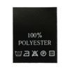 С102ПЧ 100%Polyester - составник - черный (200шт.)0