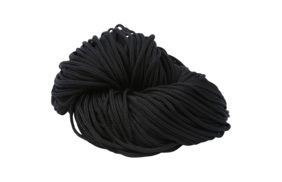 шнур для одежды круглый цв черный 5мм (уп 100м) 5-02 купить по 1.95 для тактического снаряжения в Кирове 